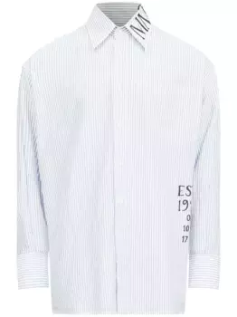 Рубашка с логотипом MM6 Maison Margiela, белый