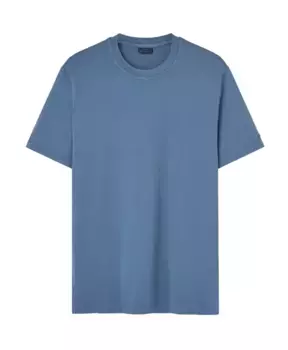 Рубашка с логотипом на рукавах Paul & Shark, синий