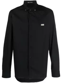 Рубашка с логотипом Philipp Plein, черный