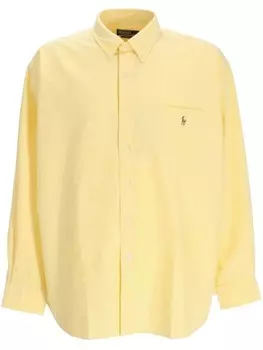 Рубашка с логотипом Polo Pony Polo Ralph Lauren, желтый