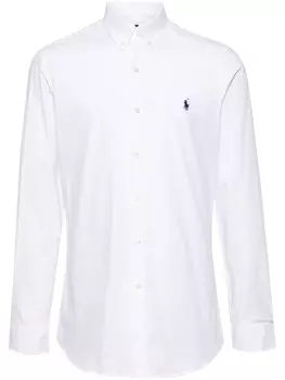 Рубашка с логотипом Polo Pony Polo Ralph Lauren, белый