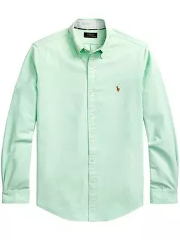 Рубашка с логотипом Polo Pony Polo Ralph Lauren, зеленый