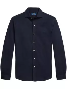 Рубашка с логотипом Polo Pony Polo Ralph Lauren, синий