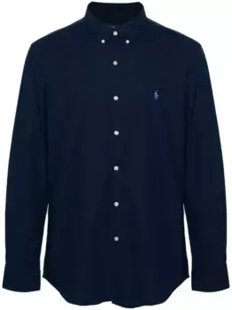 Рубашка с логотипом Polo Pony POLO RALPH LAUREN, синий