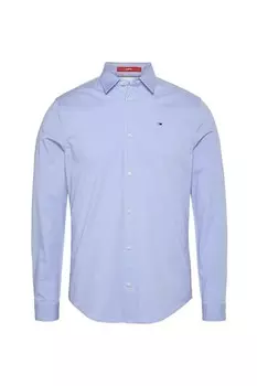 Рубашка с логотипом Tommy Jeans, лаванда