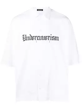 Рубашка с логотипом Undercoverism, белый