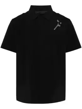 Рубашка с металлическим декором HELIOT EMIL, черный