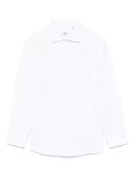 Рубашка с монограммным жаккардом Siola, белый