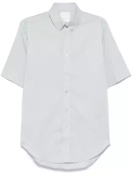 Рубашка с монограммой Givenchy, синий