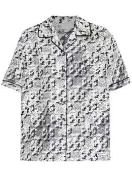 Рубашка с монограммой Tory Burch, белый