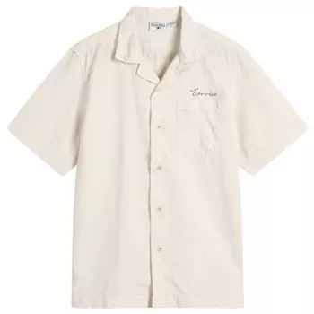 Рубашка с надписью «Курорт» Service Works, цвет salt