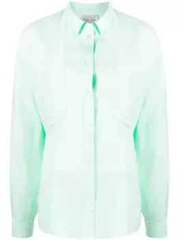 Рубашка с нагрудными карманами Forte Forte, зеленый