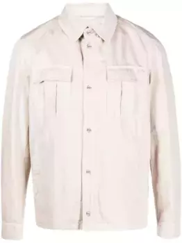 Рубашка с нагрудными карманами Herno, нейтральный