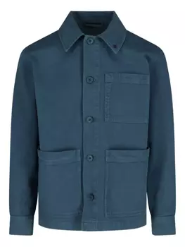 Рубашка с накладным карманом Closed, синий
