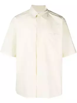 Рубашка с накладным карманом JIL SANDER, желтый