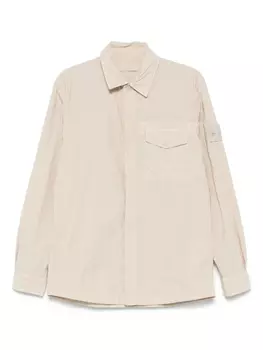 Рубашка с нашивкой Compass Stone Island, нейтральный