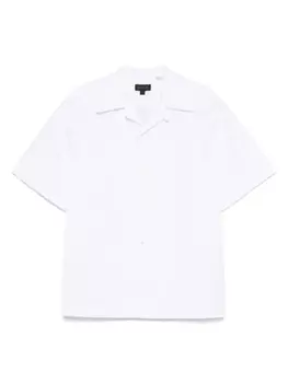 Рубашка с нашивкой-логотипом Lacoste, белый