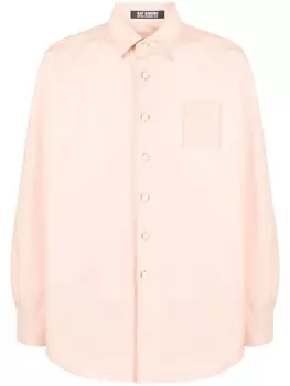 Рубашка с нашивкой-логотипом Raf Simons, оранжевый