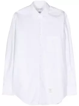 Рубашка с нашивкой-логотипом Thom Browne, белый