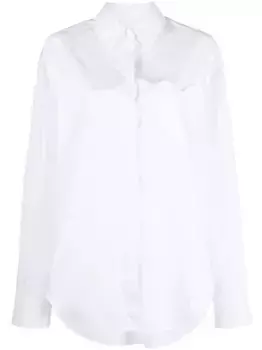 Рубашка с нашивкой MOSCHINO JEANS, белый