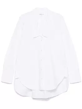 Рубашка с объемным воротником Victoria Beckham, белый