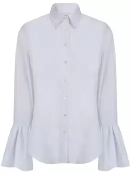 Рубашка с оборками Sara Roka, белый