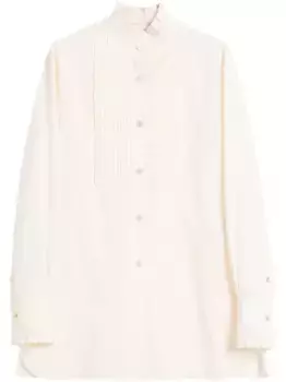 Рубашка с оборками VALENTINO GARAVANI, нейтральный