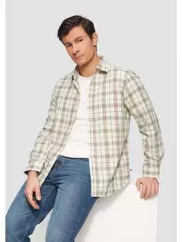 Рубашка s.Oliver, бежевый