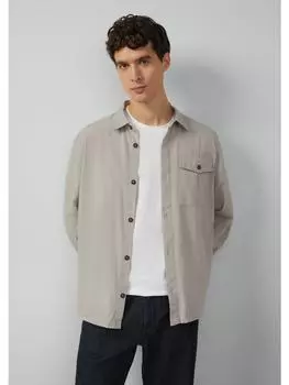 Рубашка s.Oliver BLACK LABEL, бежевый