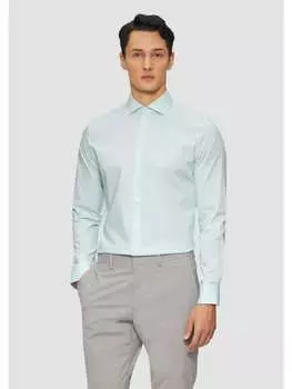Рубашка s.Oliver BLACK LABEL, бирюзовый