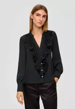 Рубашка s.Oliver BLACK LABEL, черный