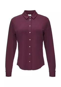 Рубашка s.Oliver BLACK LABEL, фиолетовый