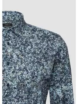 Рубашка s.Oliver BLACK LABEL, синий