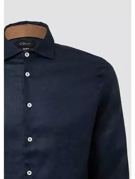 Рубашка s.Oliver BLACK LABEL, синий