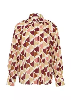 Рубашка s.Oliver Blouse, разноцветный
