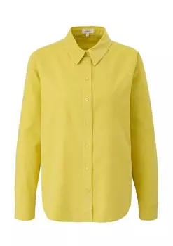 Рубашка s.Oliver Blouse, желтый