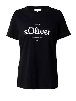 Рубашка s.Oliver, черный