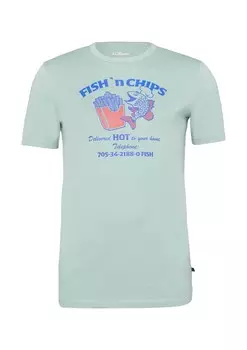 Рубашка s.Oliver, цвет Blue/Light blue