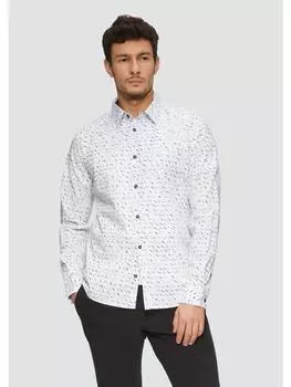 Рубашка s.Oliver Hemd langarm, белый