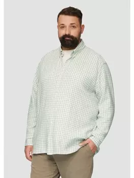 Рубашка s.Oliver Hemd langarm, цвет Grn-wei