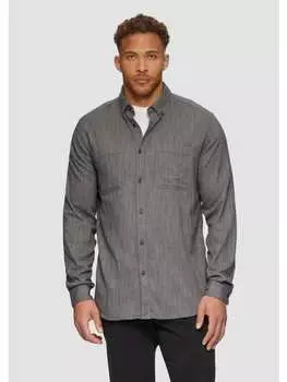 Рубашка s.Oliver Hemd langarm, серый