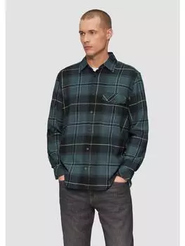 Рубашка s.Oliver Hemd langarm, серый