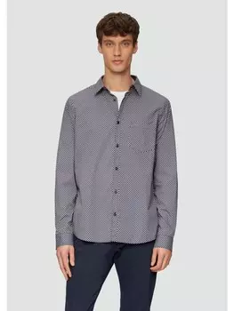 Рубашка s.Oliver Hemd langarm, синий