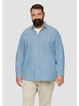 Рубашка s.Oliver Hemd langarm, синий