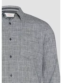 Рубашка s.Oliver Hemd langarm, синий