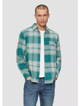 Рубашка s.Oliver Hemd langarm, зеленый