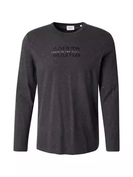 Рубашка s.Oliver, пятнистый серый