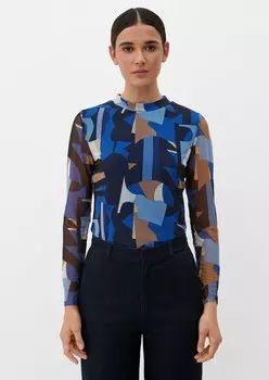 Рубашка S.Oliver, синий