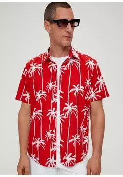 Рубашка s.Oliver, светло-красный