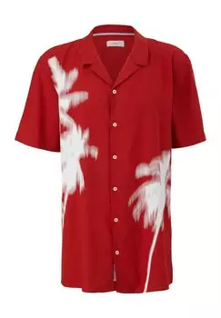 Рубашка s.Oliver, светло-красный